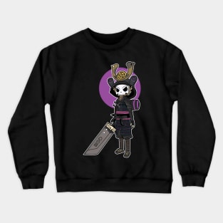 Purple Skull Samurai Crewneck Sweatshirt